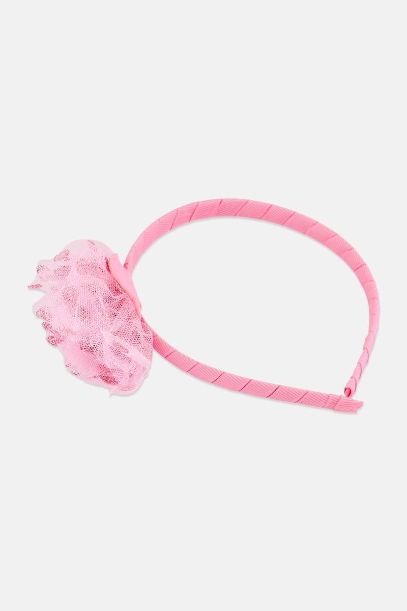 Expressions Kids Girl Glitter Head Band, Pink - Image 2